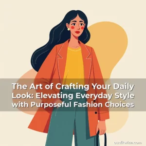 Artistic representation for The Art of Crafting Your Daily Look: Elevating Everyday Style with Purposeful Fashion Choices