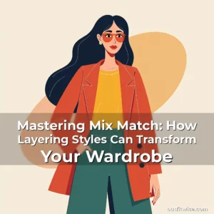 Artistic representation for Mastering Mix Match: How Layering Styles Can Transform Your Wardrobe