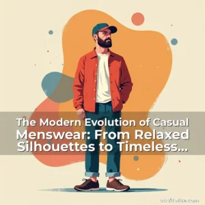 Artistic representation for The Modern Evolution of Casual Menswear: From Relaxed Silhouettes to Timeless Essentials