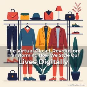 Artistic representation for The Virtual Closet Revolution: Transforming How We Style Our Lives Digitally