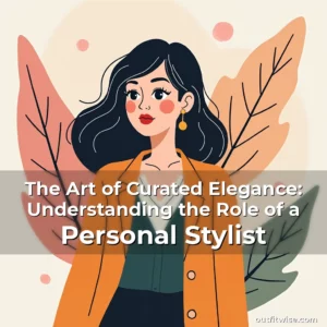 Artistic representation for The Art of Curated Elegance: Understanding the Role of a Personal Stylist
